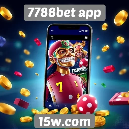Variedade de jogos disponíveis no 7788bet app